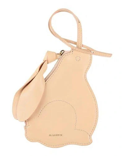 Jil Sander Woman Coin Purse Sand Size - Leather In Sand