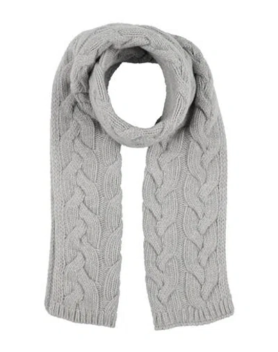 Herno Woman Scarf Light Grey Size - Wool In Gray