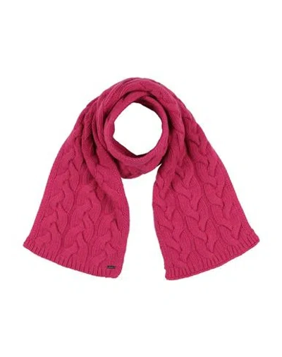 Herno Woman Scarf Fuchsia Size - Wool In Pink
