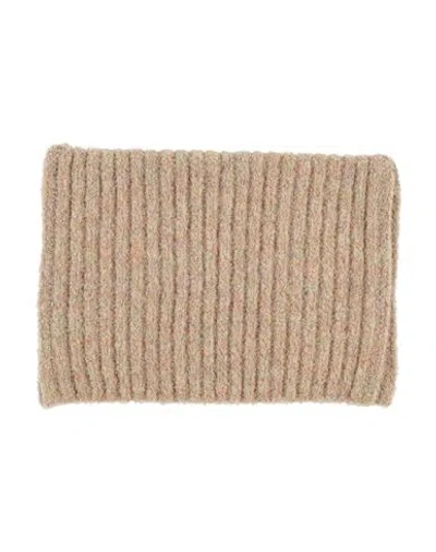 Knwls Woman Hat Beige Size Onesize Wool, Polyamide In Sand