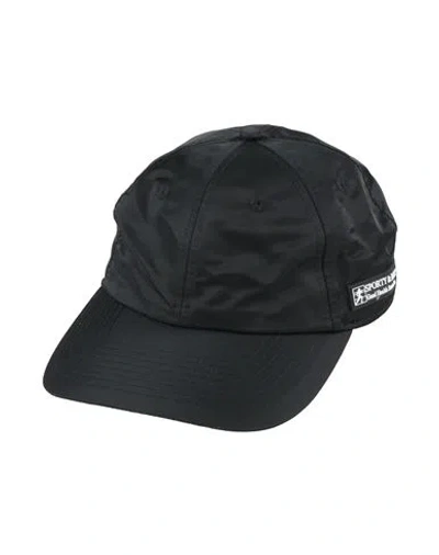 Sporty And Rich Sporty & Rich Man Hat Black Size Onesize Nylon In Black