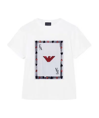 Emporio Armani Short Sleeve T-shirt In White