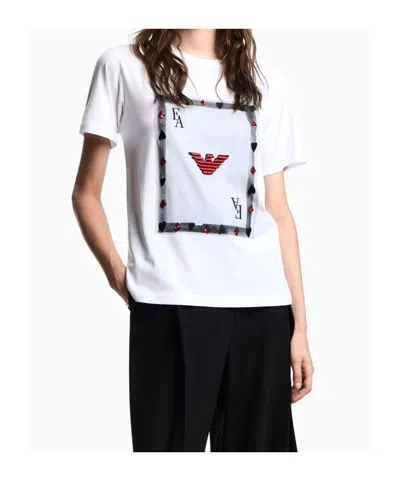 Emporio Armani Short Sleeve T-shirt In White