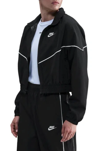 Nike Sportswear Windrunner Water Repellent Jacket In Black