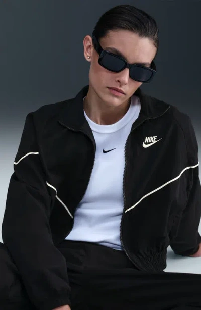 Nike Sportswear Windrunner Water Repellent Jacket In Black