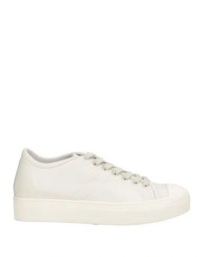Sofie D'hoore Woman Sneakers White Size 8 Leather In White