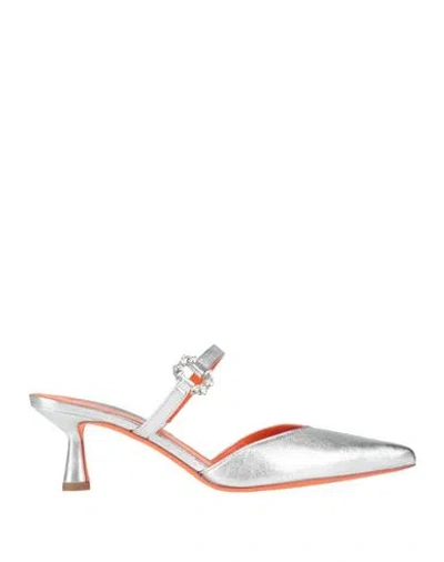 Aldo Castagna Sandals Silver In Metallic