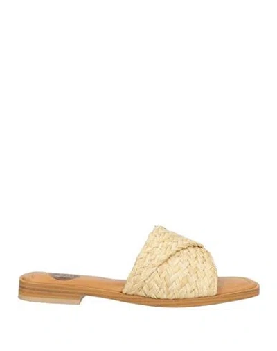 Ph 5.5 Woman Sandals Sand Size 6 Textile Fibers In Neutral