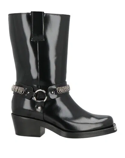 Iro Woman Ankle Boots Black Size 7 Leather In Black