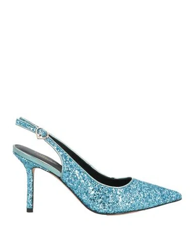 Tosca Blu Studio Woman Pumps Azure Size 7 Synthetisches Material In Multi