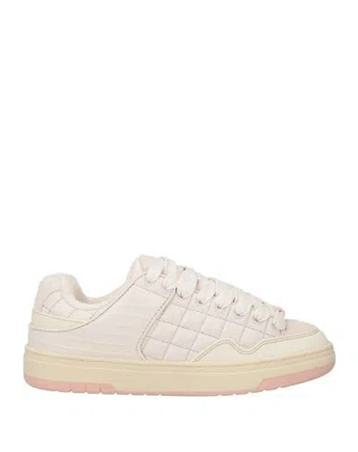 Date D. A.t. E. Woman Sneakers Light Pink Size 6.5 Leather In White