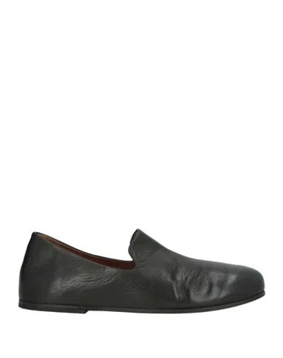 Marsèll Woman Loafers Black Size 8 Calfskin In Black
