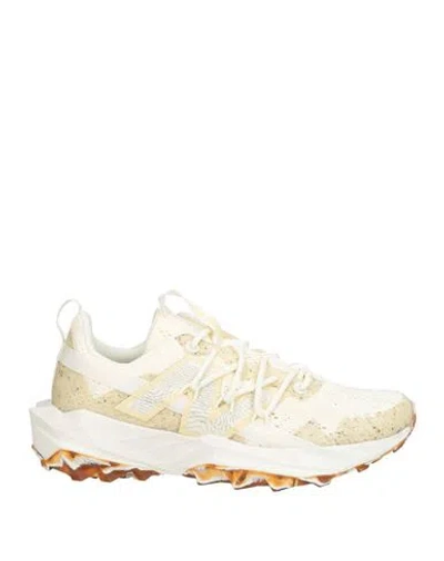 New Balance Tektrel Woman Sneakers Cream Size 8 Textile Fibers, Rubber In Neutral