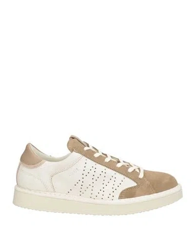 Pànchic Panchic Man Sneakers Khaki Size 12 Leather In Neutral