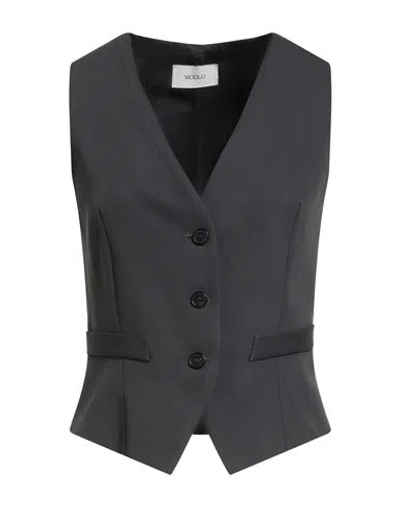 Vicolo Woman Tailored Vest Grey Size Xs Polyester, Viscose, Elastane In Gray