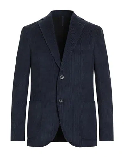 Montedoro By Slowear Man Blazer Navy Size 44 Cotton, Viscose In Blue