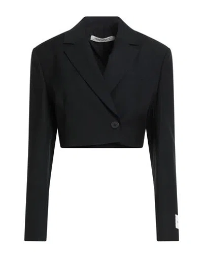 Hinnominate Woman Blazer Black Size S Polyester, Viscose, Elastane In Black