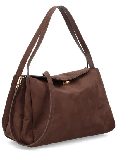 Themoirè Bag "eudora" In Brown