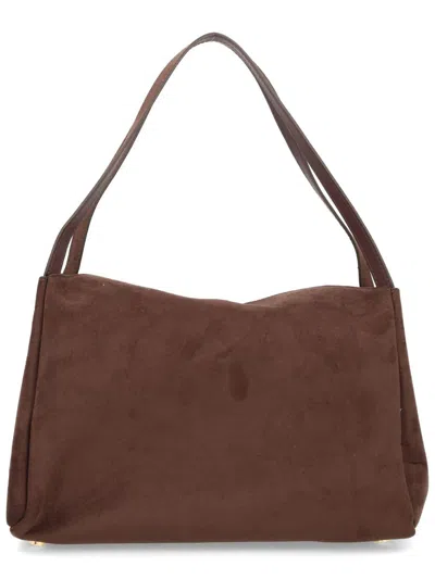 Themoirè Bag "eudora" In Brown