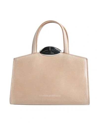 Benedetta Bruzziches Woman Handbag Sand Size - Leather In Sand