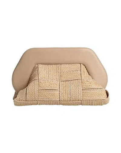 Themoirè Woman Handbag Beige Size - Textile Fibers In Brown