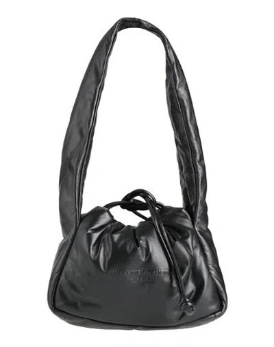 Alexander Wang Woman Handbag Black Size - Textile Fibers In Black