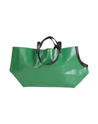 Cahu Woman Handbag Green Size - Pvc - Polyvinyl Chloride In Green