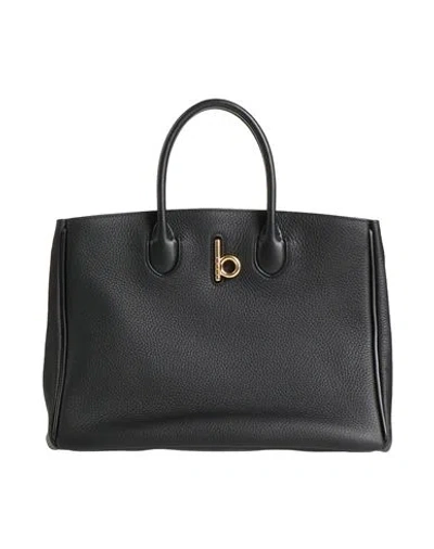 Burberry Woman Handbag Black Size - Calfskin In Black