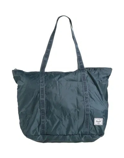 Herschel Supply Co . Woman Shoulder Bag Deep Teal Size - Recycled Pet In Green