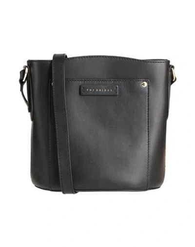 The Bridge Woman Cross-body Bag Black Size - Leather In Black