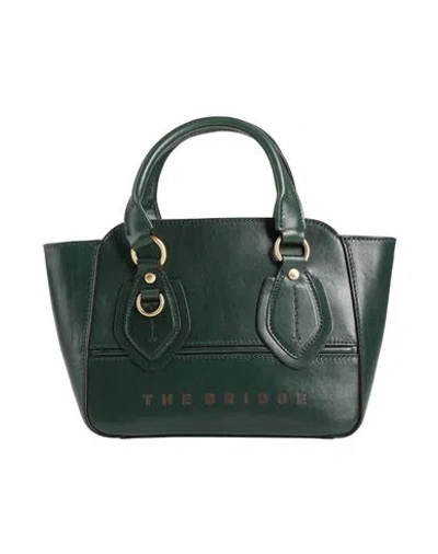 The Bridge Woman Handbag Dark Green Size - Leather In Green