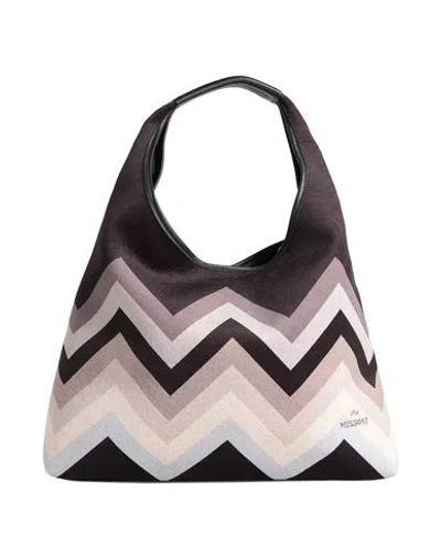 Missoni Woman Handbag Black Size - Textile Fibers In Black
