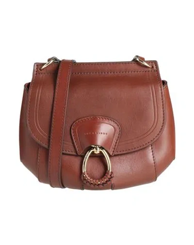 The Bridge Woman Cross-body Bag Dark Brown Size - Leather In Brown