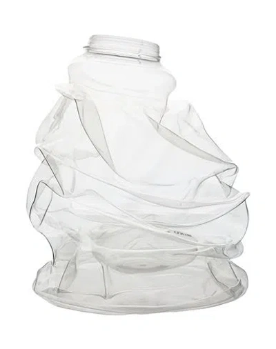 Niko June Vase Transparent Size - Recycled Pet In Transparent