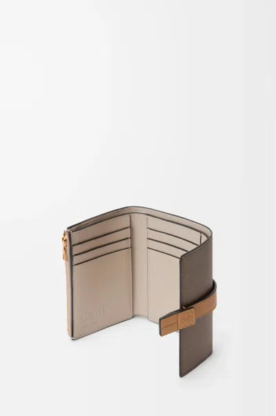 Loewe Small Vertical Wallet In Brown