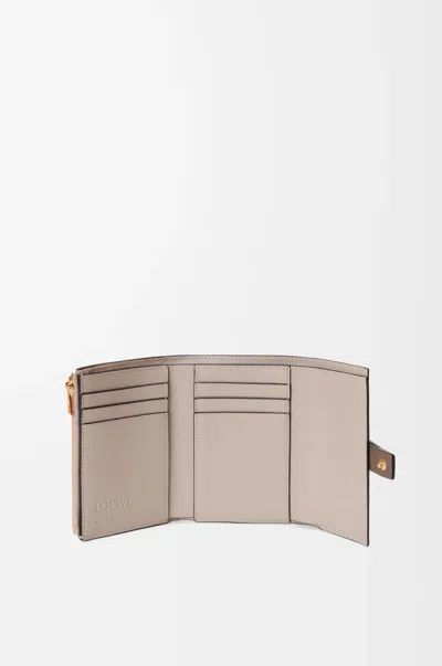 Loewe Small Vertical Wallet In Brown
