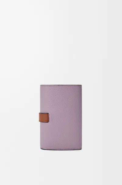 Loewe Small Vertical Wallet In Purple