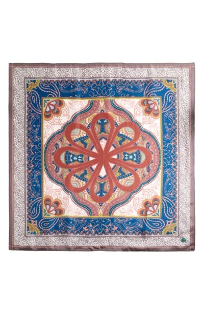 Henna & Hijabs Silk Twill Square Headscarf