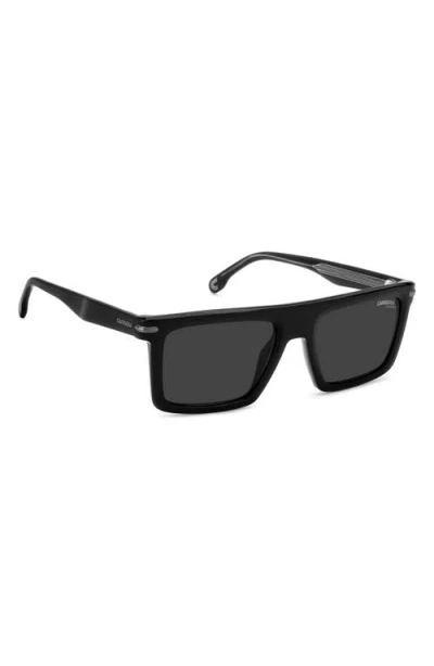 Carrera Eyewear 54mm Rectangular Flat Top Sunglasses