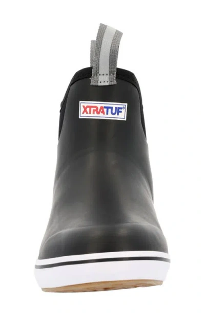 Xtratuf X Salmon Sisters Waterproof Ankle Deck Boot In Black