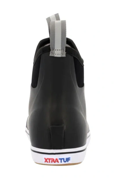 Xtratuf X Salmon Sisters Waterproof Ankle Deck Boot In Black
