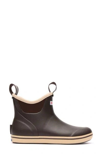 Xtratuf X Salmon Sisters Waterproof Ankle Deck Boot In Brown