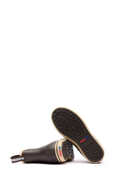 Xtratuf X Salmon Sisters Waterproof Ankle Deck Boot In Brown