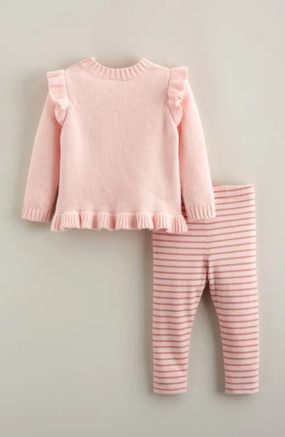 Nordstrom Icon Ruffle Sweater & Leggings Set In Pink