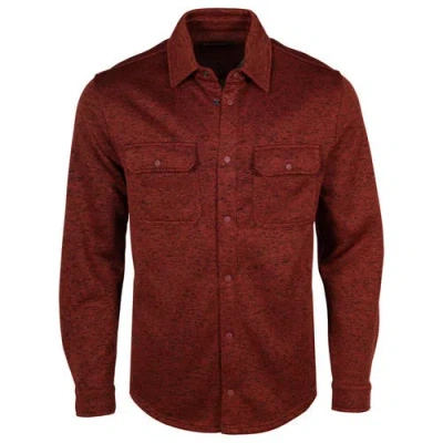 Mountain Khakis Norris Shirtjac In Burgundy
