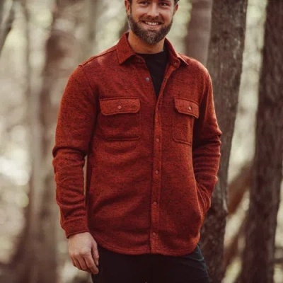 Mountain Khakis Norris Shirtjac In Burgundy