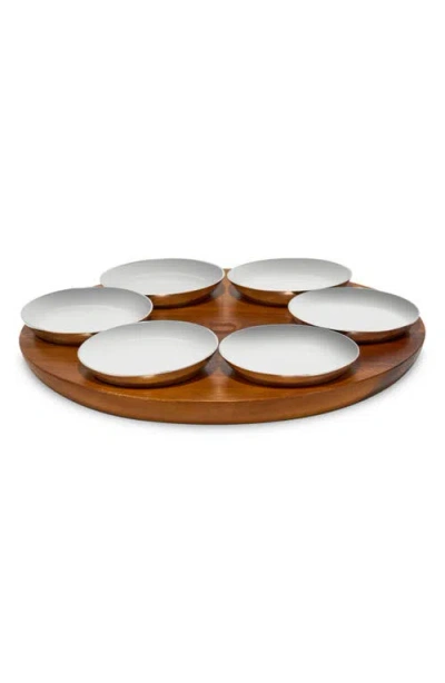 Nambe Nambé Unity Seder Plate In Silver