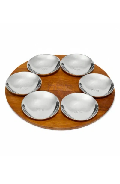 Nambe Nambé Unity Seder Plate In Silver