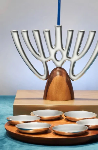 Nambe Nambé Unity Seder Plate In Silver