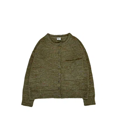 Mabli Women's Green Moya Cardigan - Nettle In Green